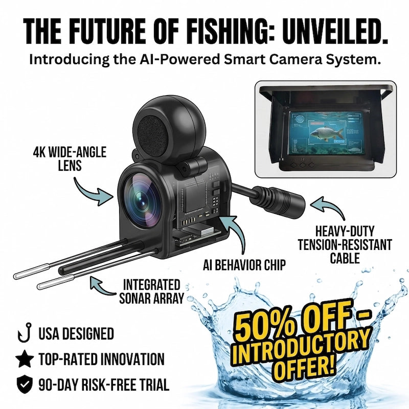 The Tactical AI Underwater Fishing Camera to Dominate Every Catch