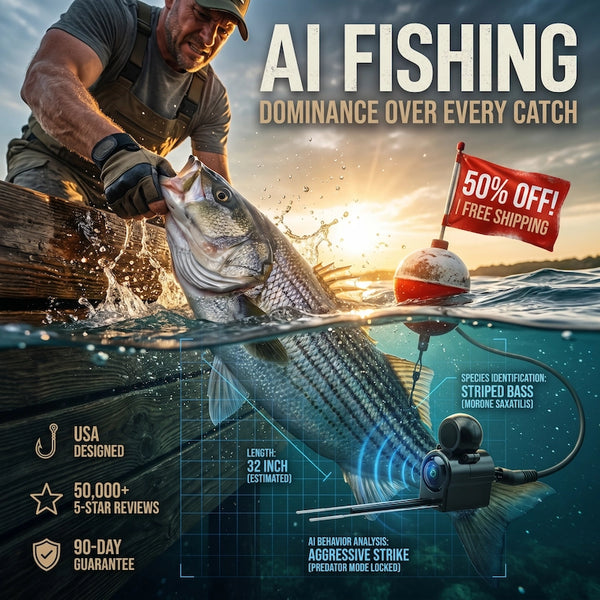 The Tactical AI Underwater Fishing Camera to Dominate Every Catch